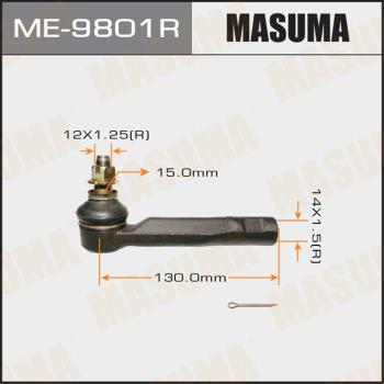 MASUMA ME-9801R - Наконечник рулевой тяги, шарнир autospares.lv