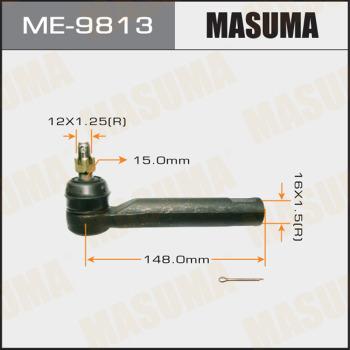 MASUMA ME-9813 - Наконечник рулевой тяги, шарнир autospares.lv