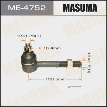 MASUMA ME-4752 - Наконечник рулевой тяги, шарнир autospares.lv