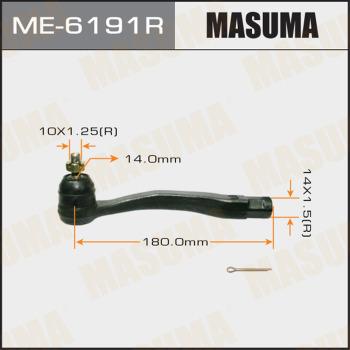 MASUMA ME-6191R - Наконечник рулевой тяги, шарнир autospares.lv