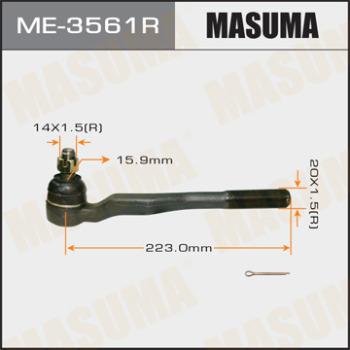 MASUMA ME-3561R - Наконечник рулевой тяги, шарнир autospares.lv