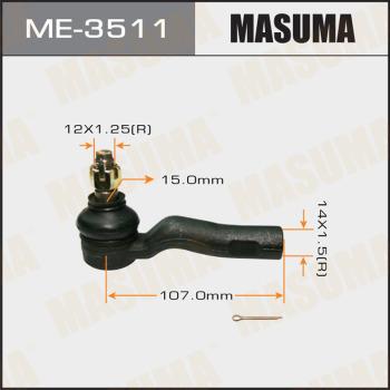 MASUMA ME-3511 - Наконечник рулевой тяги, шарнир autospares.lv