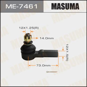 MASUMA ME-7461 - Наконечник рулевой тяги, шарнир autospares.lv