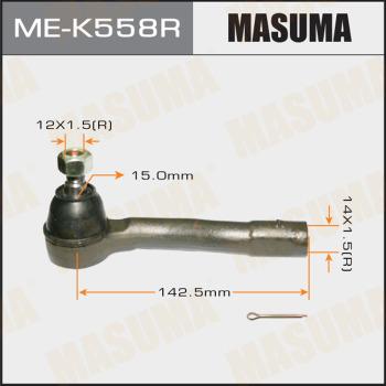 MASUMA ME-K558R - Наконечник рулевой тяги, шарнир autospares.lv