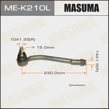 MASUMA ME-K210L - Наконечник рулевой тяги, шарнир autospares.lv