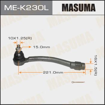 MASUMA ME-K230L - Наконечник рулевой тяги, шарнир autospares.lv