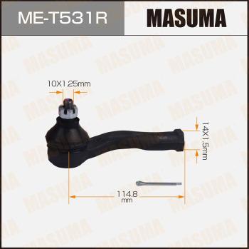 MASUMA ME-T531R - Наконечник рулевой тяги, шарнир autospares.lv