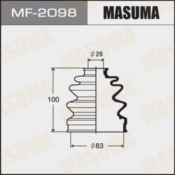 MASUMA MF2098 - Пыльник, приводной вал autospares.lv