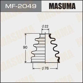 MASUMA MF-2049 - Пыльник, приводной вал autospares.lv