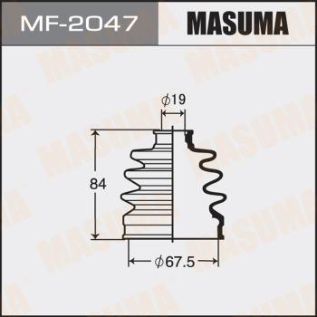 MASUMA MF-2047 - Пыльник, приводной вал autospares.lv