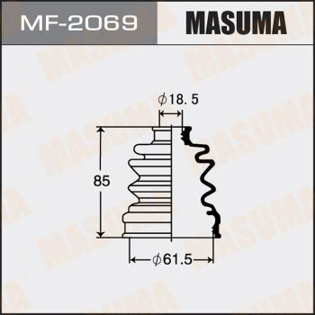 MASUMA MF-2069 - Пыльник, приводной вал autospares.lv