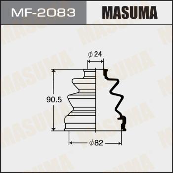 MASUMA MF2083 - Пыльник, приводной вал autospares.lv