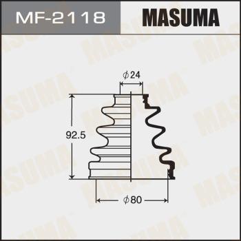 MASUMA MF-2118 - Пыльник, приводной вал autospares.lv