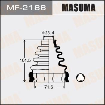 MASUMA MF-2188 - Пыльник, приводной вал autospares.lv