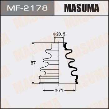 MASUMA MF-2178 - Пыльник, приводной вал autospares.lv