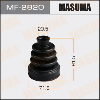 MASUMA MF-2820 - Пыльник, приводной вал autospares.lv