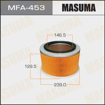MASUMA MFA-453 - Воздушный фильтр, двигатель autospares.lv