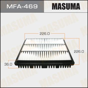 MASUMA MFA-469 - Воздушный фильтр, двигатель autospares.lv