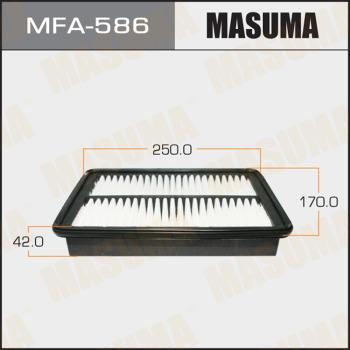 MASUMA MFA-586 - Воздушный фильтр, двигатель autospares.lv