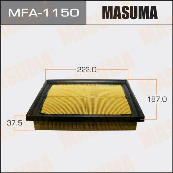 MASUMA MFA-1150 - Воздушный фильтр, двигатель autospares.lv