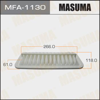 MASUMA MFA-1130 - Воздушный фильтр, двигатель autospares.lv