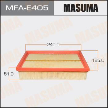 MASUMA MFA-E405 - Воздушный фильтр, двигатель autospares.lv