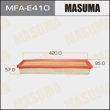 MASUMA MFA-E410 - Воздушный фильтр, двигатель autospares.lv