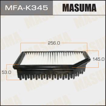 MASUMA MFA-K345 - Воздушный фильтр, двигатель autospares.lv