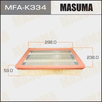 MASUMA MFA-K334 - Воздушный фильтр, двигатель autospares.lv