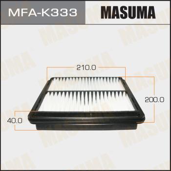 MASUMA MFA-K333 - Воздушный фильтр, двигатель autospares.lv