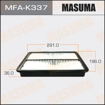 MASUMA MFA-K337 - Воздушный фильтр, двигатель autospares.lv