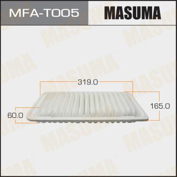 MASUMA MFA-T005 - Воздушный фильтр, двигатель autospares.lv