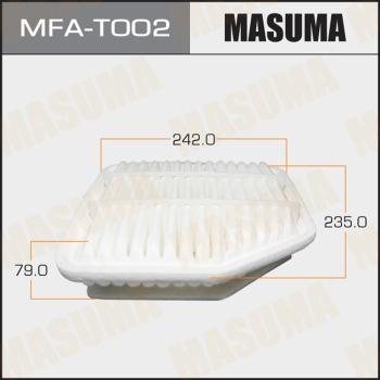 MASUMA MFA-T002 - Воздушный фильтр, двигатель autospares.lv