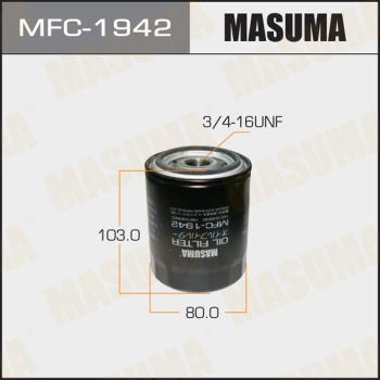 MASUMA MFC-1942 - Масляный фильтр autospares.lv