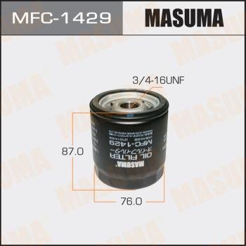 MASUMA MFC-1429 - Масляный фильтр autospares.lv