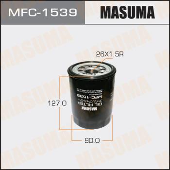 MASUMA MFC-1539 - Масляный фильтр autospares.lv