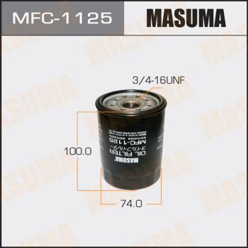 MASUMA MFC-1125 - Масляный фильтр autospares.lv