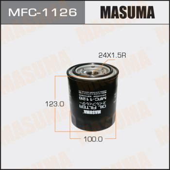 MASUMA MFC-1126 - Масляный фильтр autospares.lv