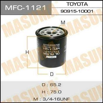 MASUMA MFC-1121 - Масляный фильтр autospares.lv