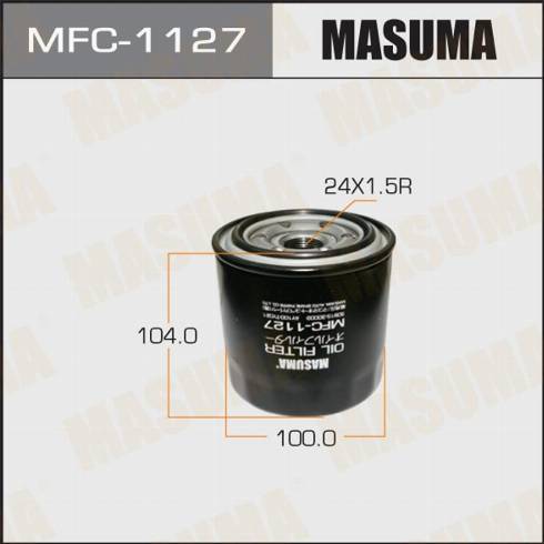 MASUMA MFC-1127 - Масляный фильтр autospares.lv