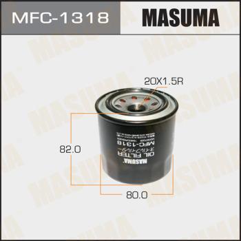 MASUMA MFC-1318 - Масляный фильтр autospares.lv