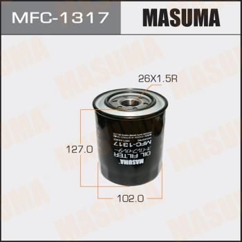 MASUMA MFC-1317 - Масляный фильтр autospares.lv