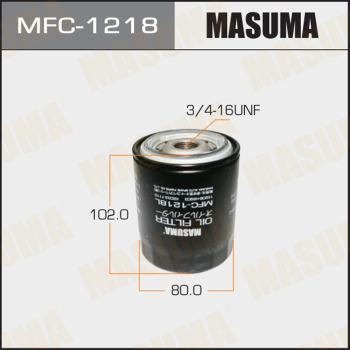 MASUMA MFC-1218 - Масляный фильтр autospares.lv