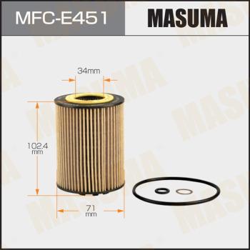 MASUMA MFC-E451 - Масляный фильтр autospares.lv