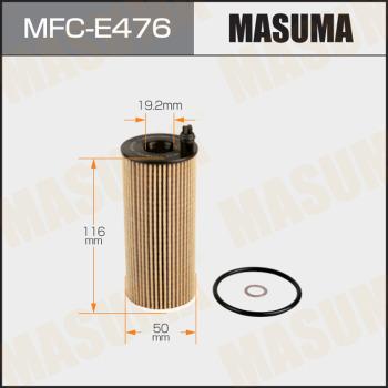 MASUMA MFC-E476 - Масляный фильтр autospares.lv