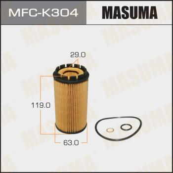 MASUMA MFC-K304 - Масляный фильтр autospares.lv