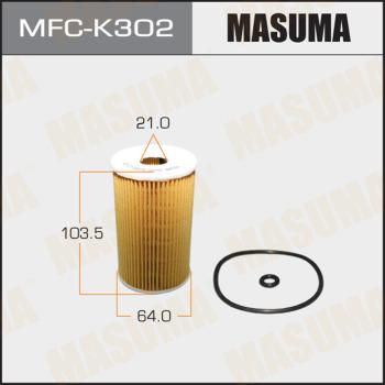 MASUMA MFC-K302 - Масляный фильтр autospares.lv