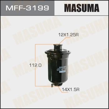 MASUMA MFF-3199 - Топливный фильтр autospares.lv