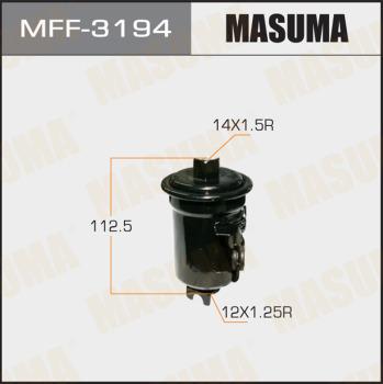MASUMA MFF-3194 - Топливный фильтр autospares.lv