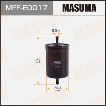 MASUMA MFF-E0017 - Топливный фильтр autospares.lv